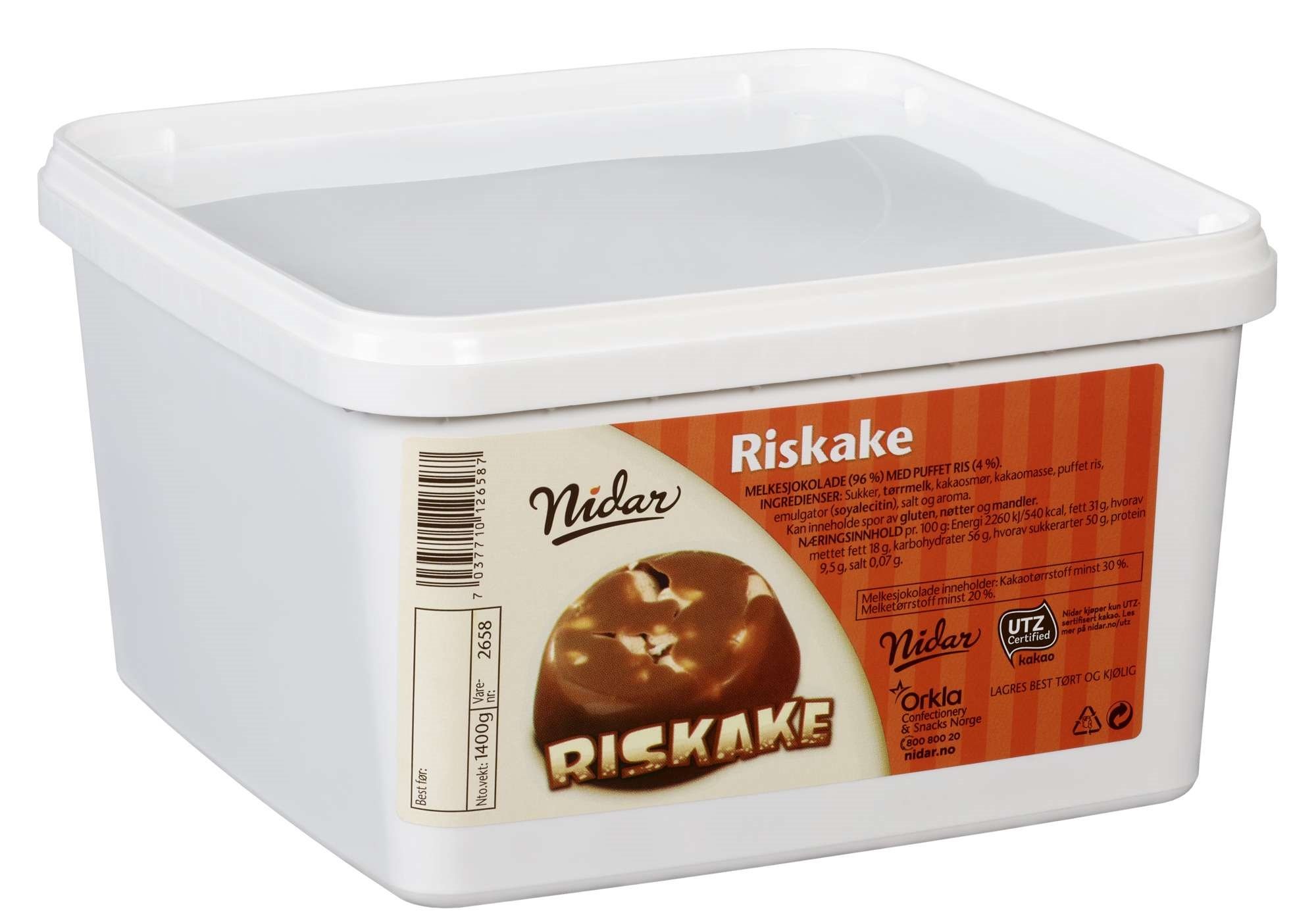 Riskaker løsvekt 1400g