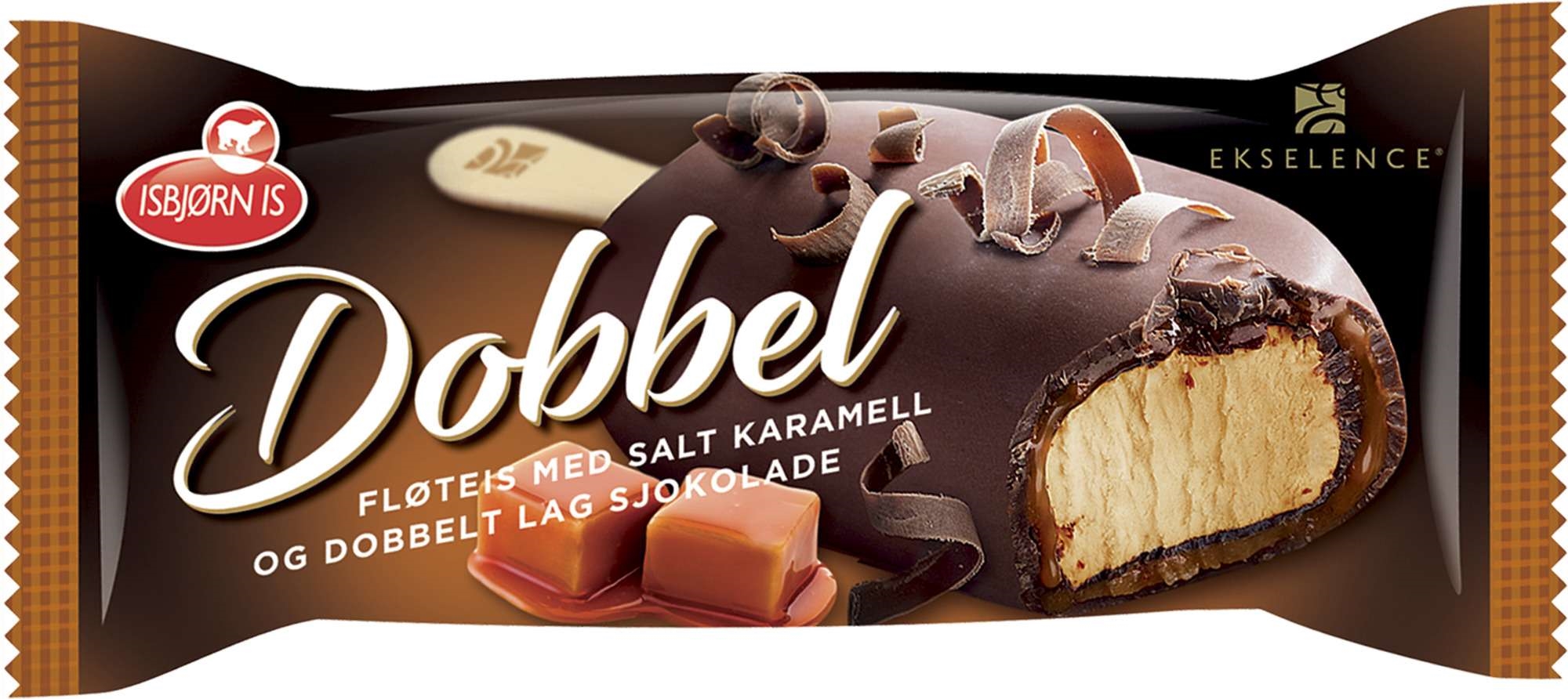 Ekselence dobbel salt karamell  100ml