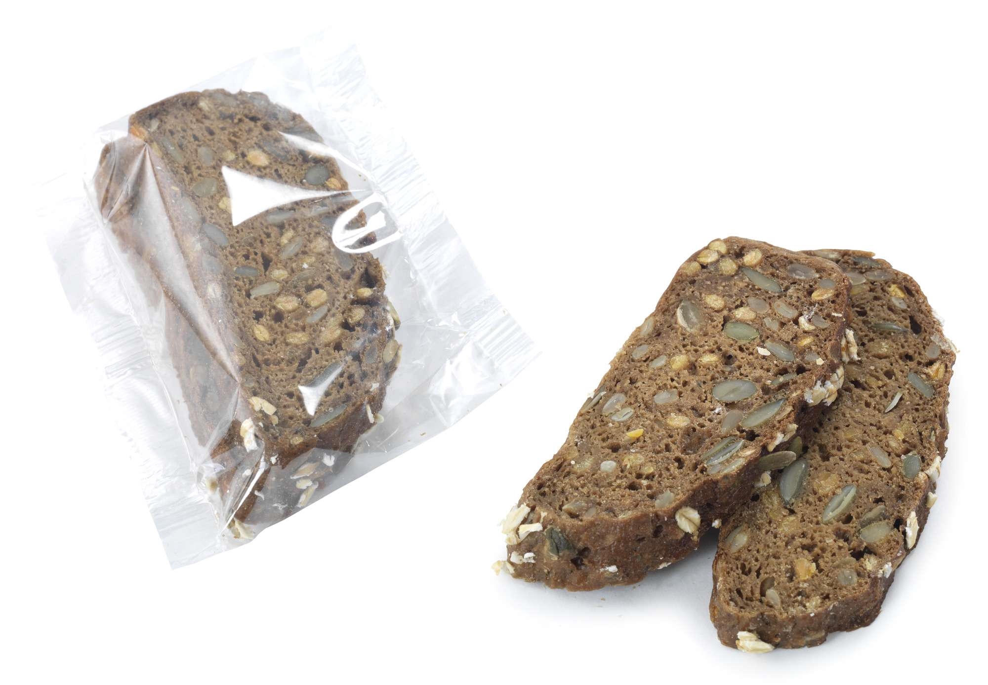 Glutenfritt 2pk mørkt brød m/gresskar&linser   36x65g