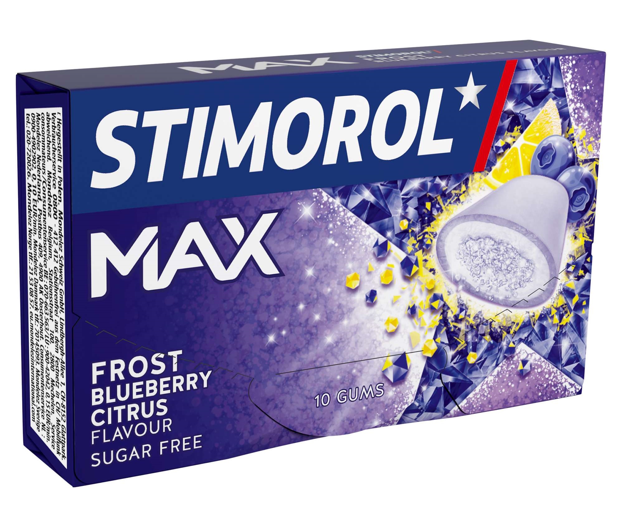 Stimorol max blueberry 20g