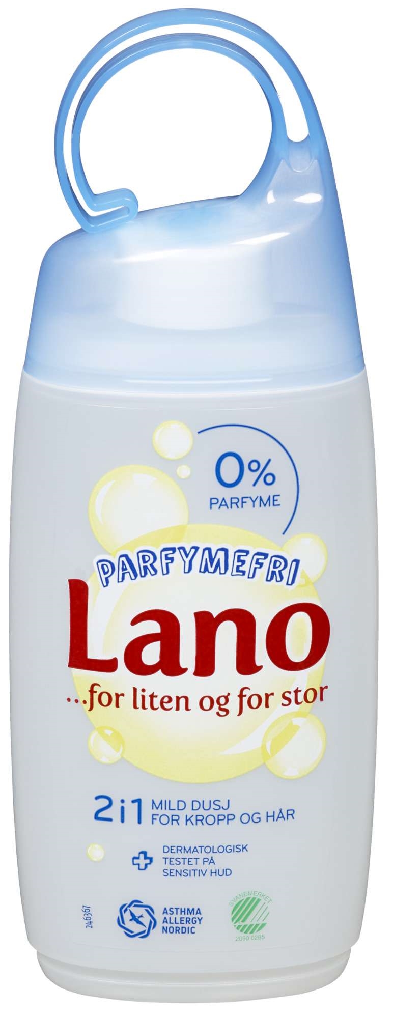Lano shower soap fragrance free 250ml