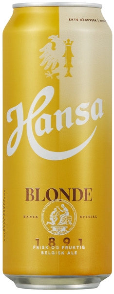Hansa spesial blonde bx 4,7% 24x50cl