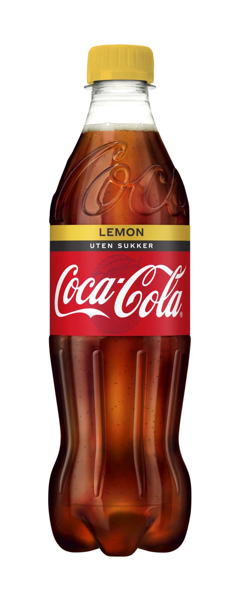 Coca-cola uten sukker lemon 24x0,5l