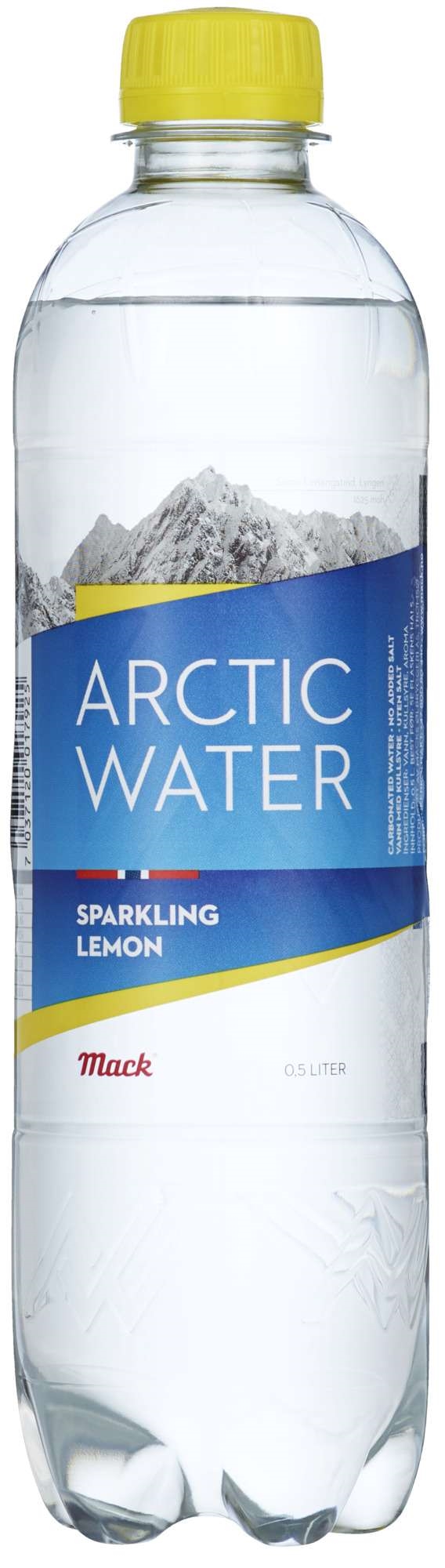 Mack arctic water sparkling sitron fl   24x0,5l
