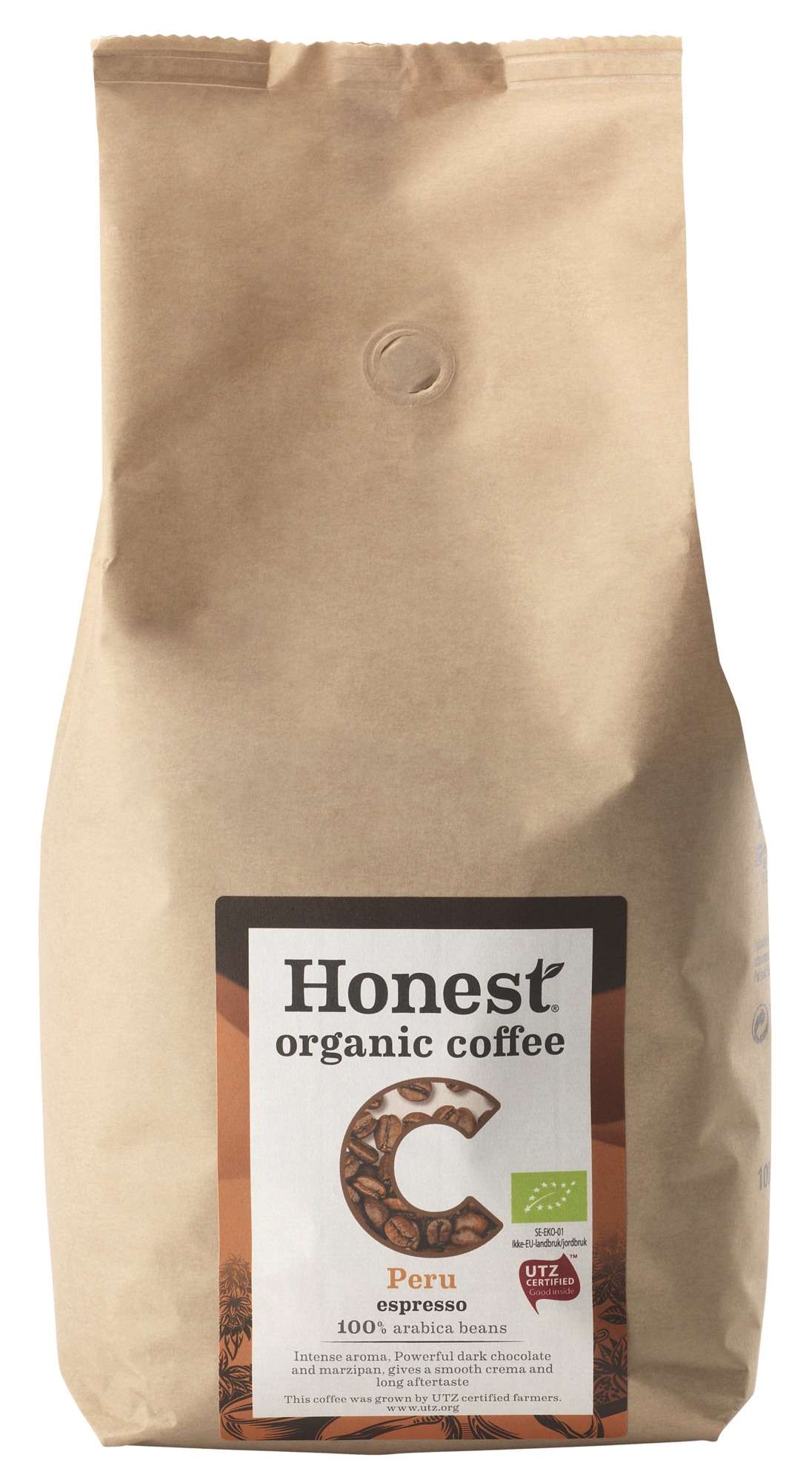 Honest peru espresso   6x1kg
