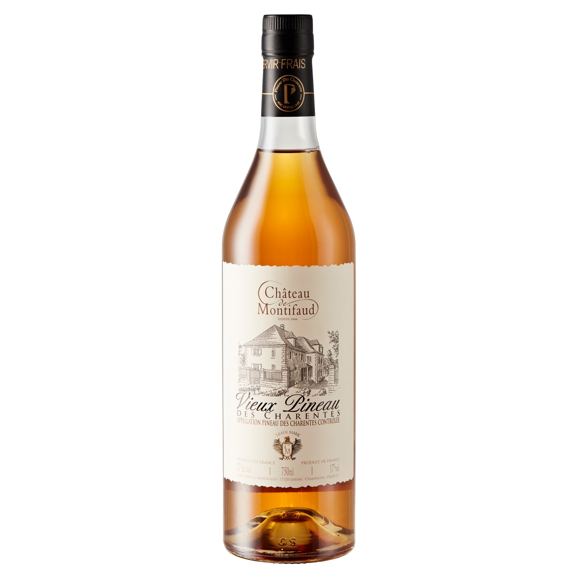 Ch. de montifaud vieux pineau des charentes blanc  17%  75cl