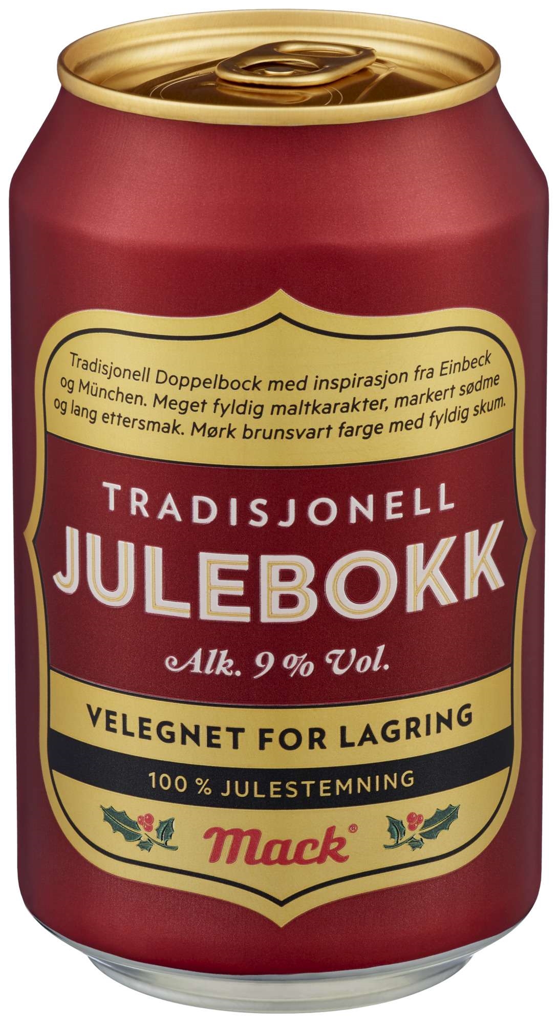 Mack julebokk bx 9% 24x33cl