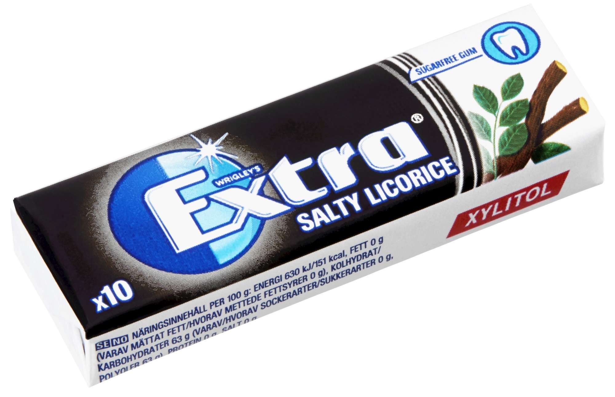 Extra salty licorice   14g