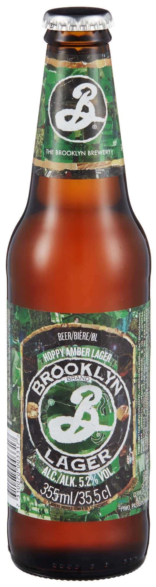 Brooklyn lager fl 5,2% 24x35,5cl