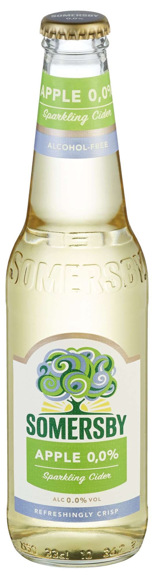Somersby apple alkoholfri fl 24x33cl