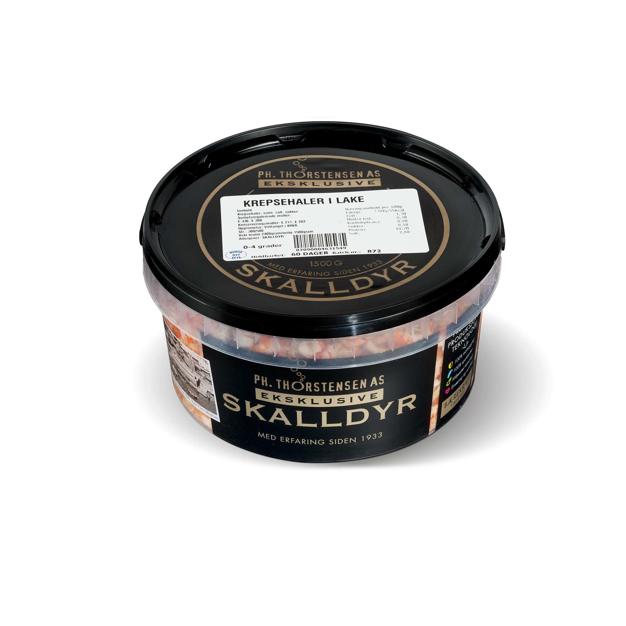 Store krepsehaler 1,5kg