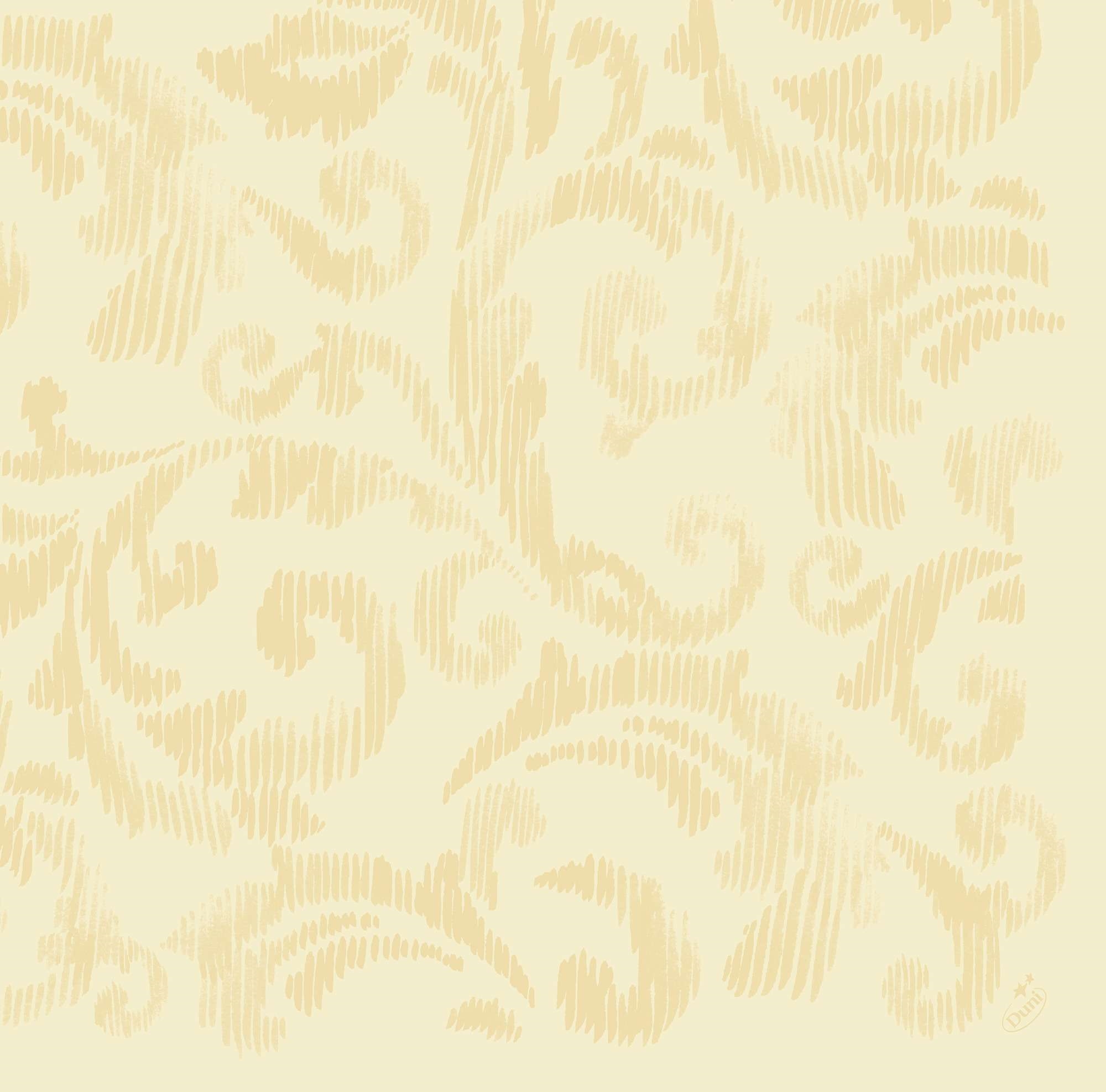 Serviett dunilin 40cm saphira cream 45stk