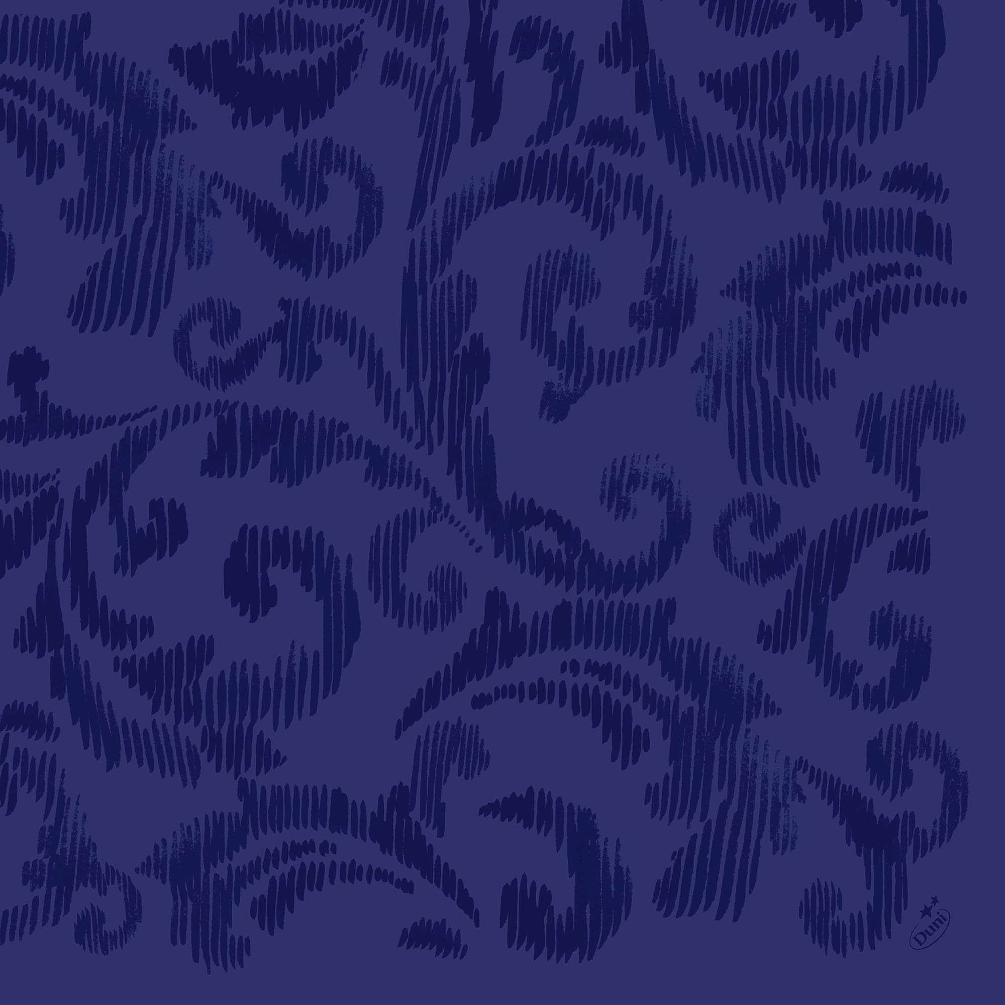 Serviett dunilin 40cm saphira darkblue 45stk