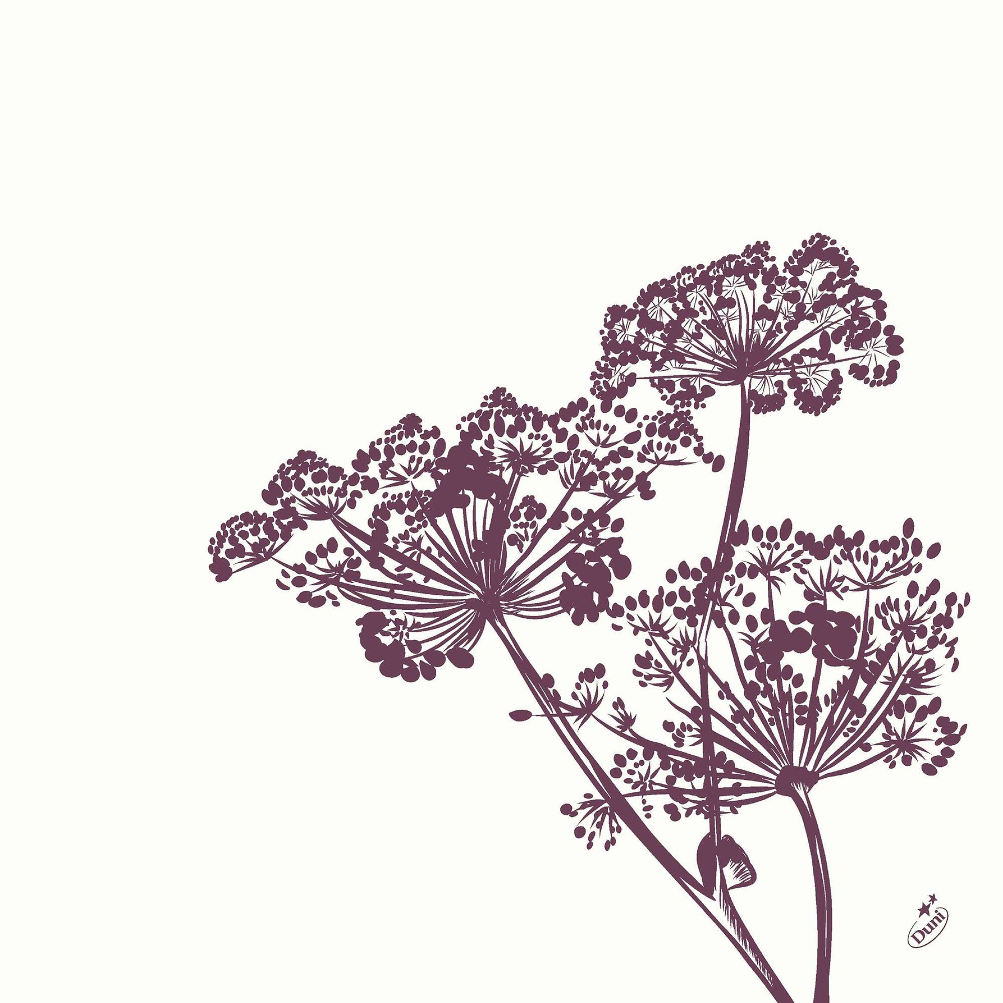 Serviett dunilin 40cm yarrow 45stk