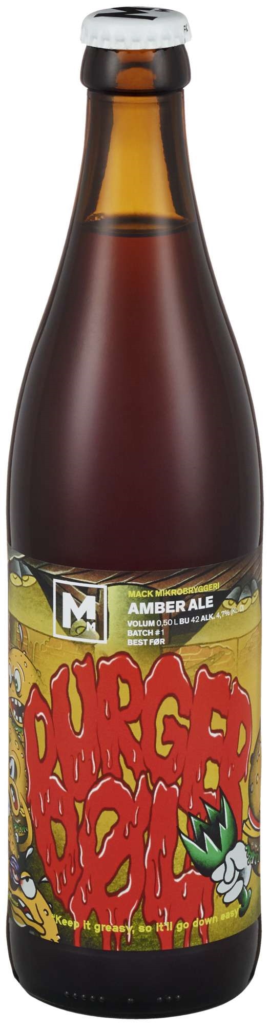 Mack burgerøl fl   4,7%   12x50cl