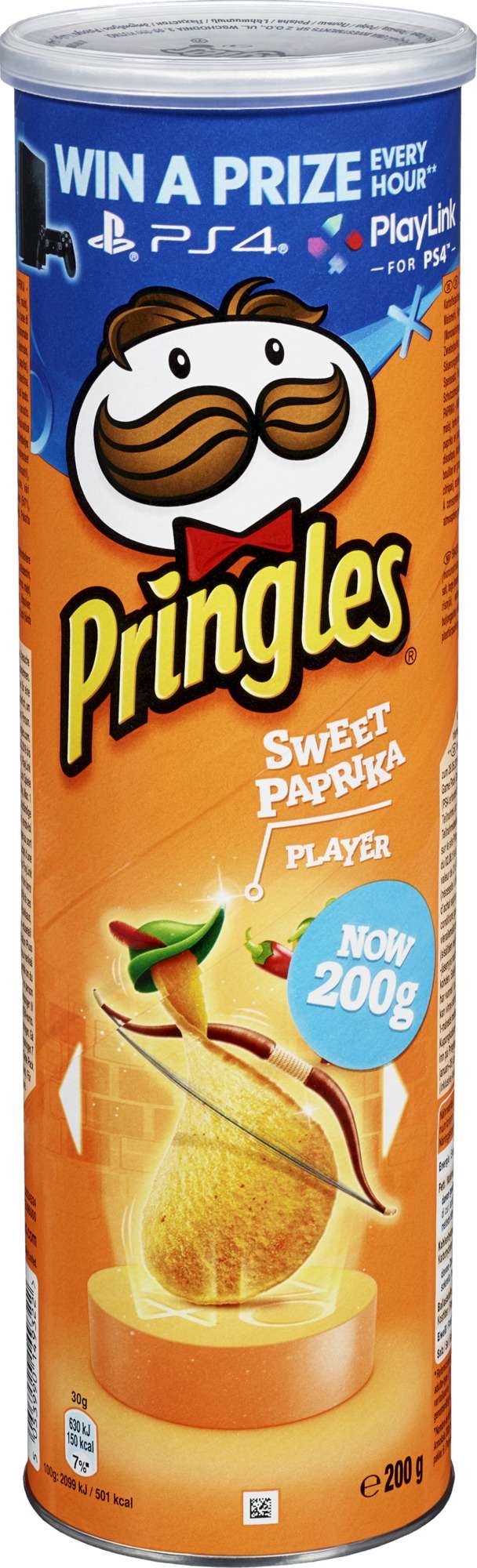 Pringles paprika 200g