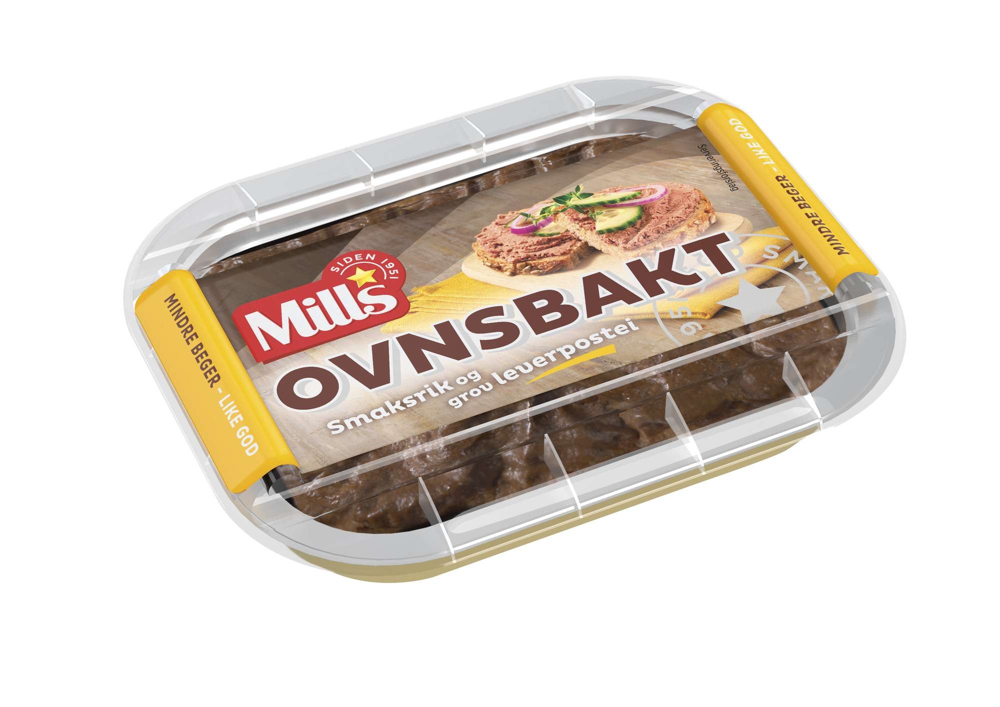 Mills ovnsbakt postei 110g
