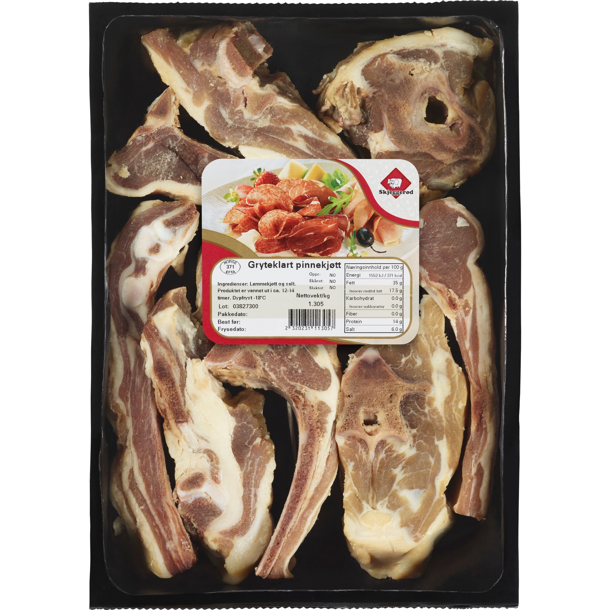 Lamb ribs, ready for cooking    kg