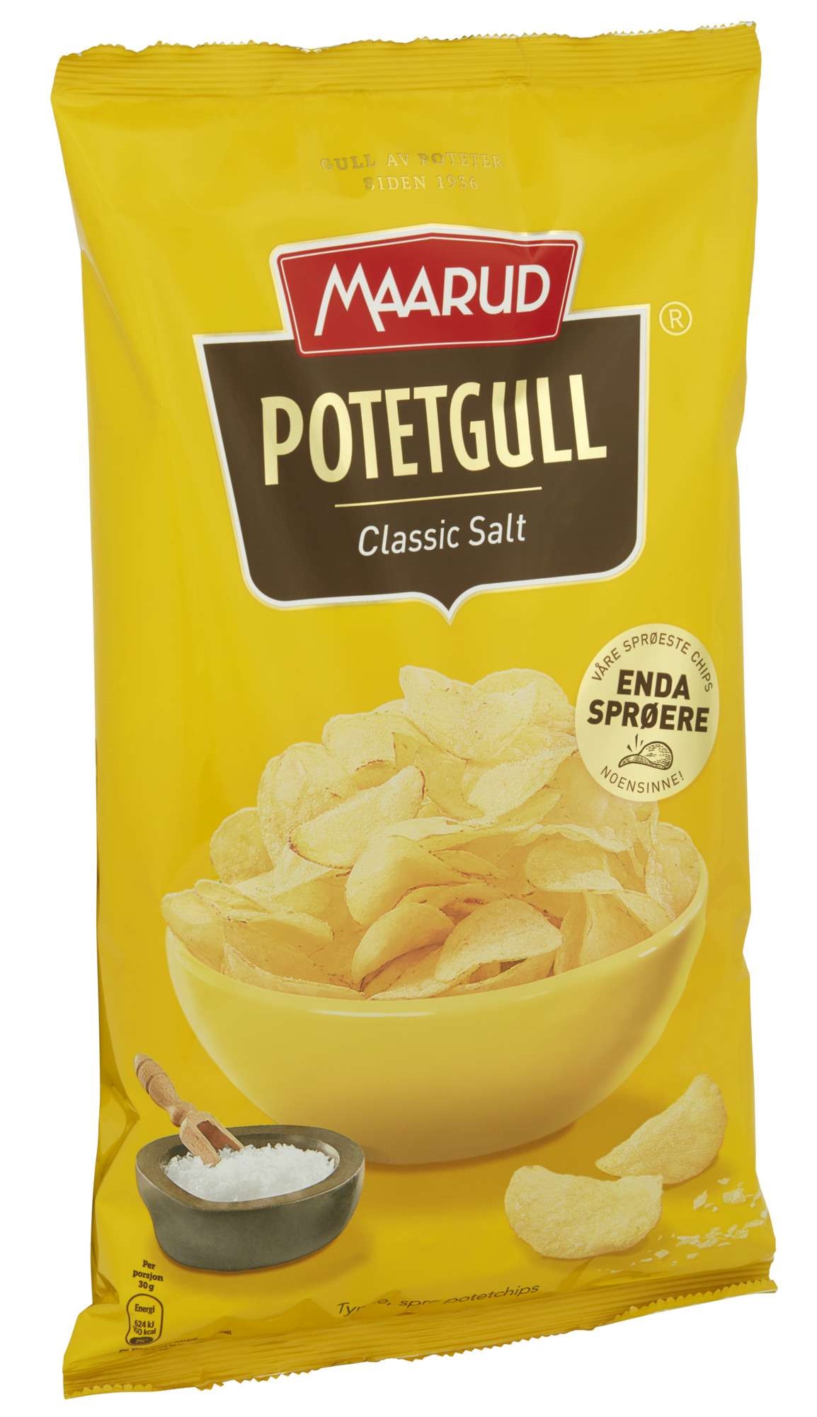 Potetgull classic salt 240g