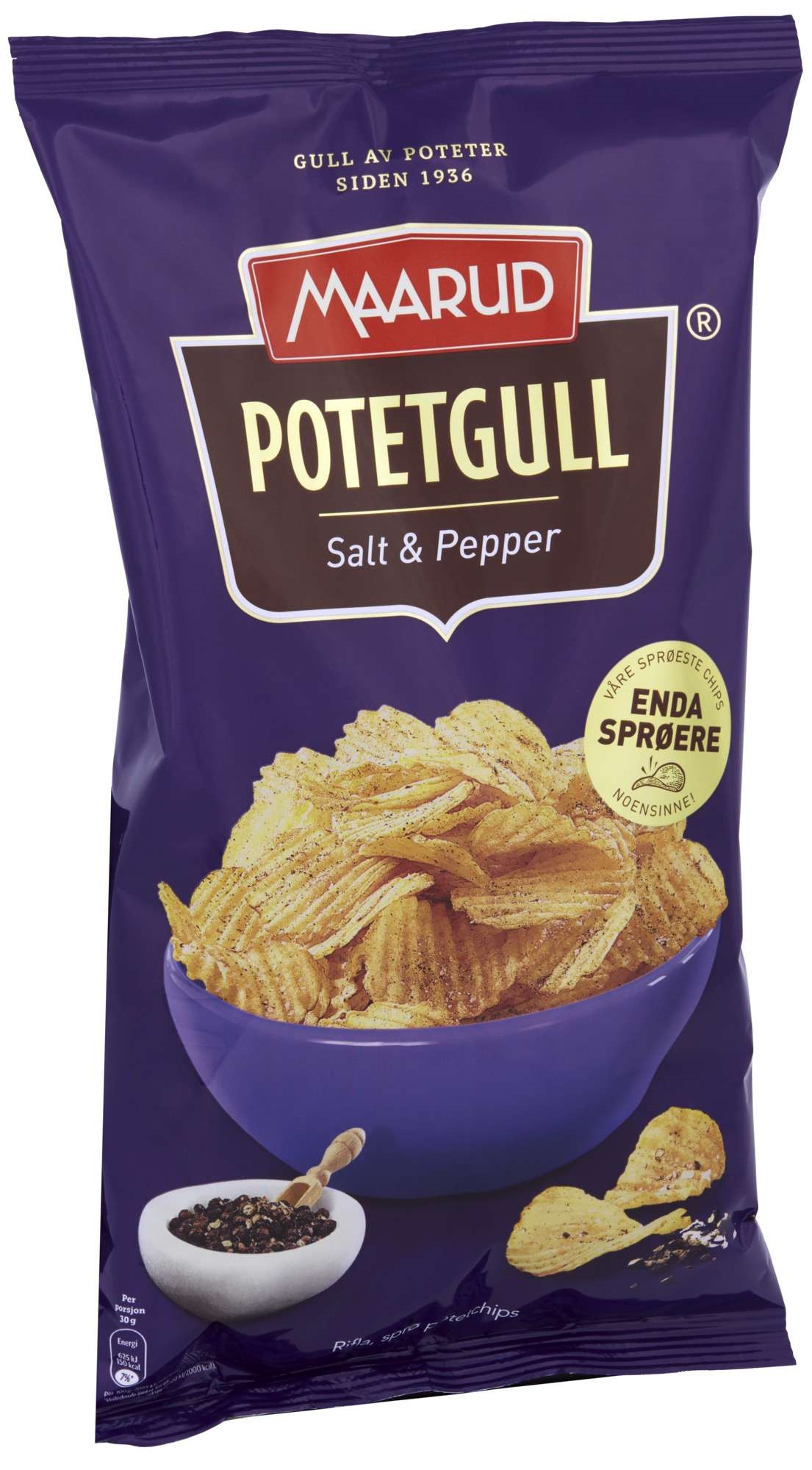 Potetgull salt&pepper 250g