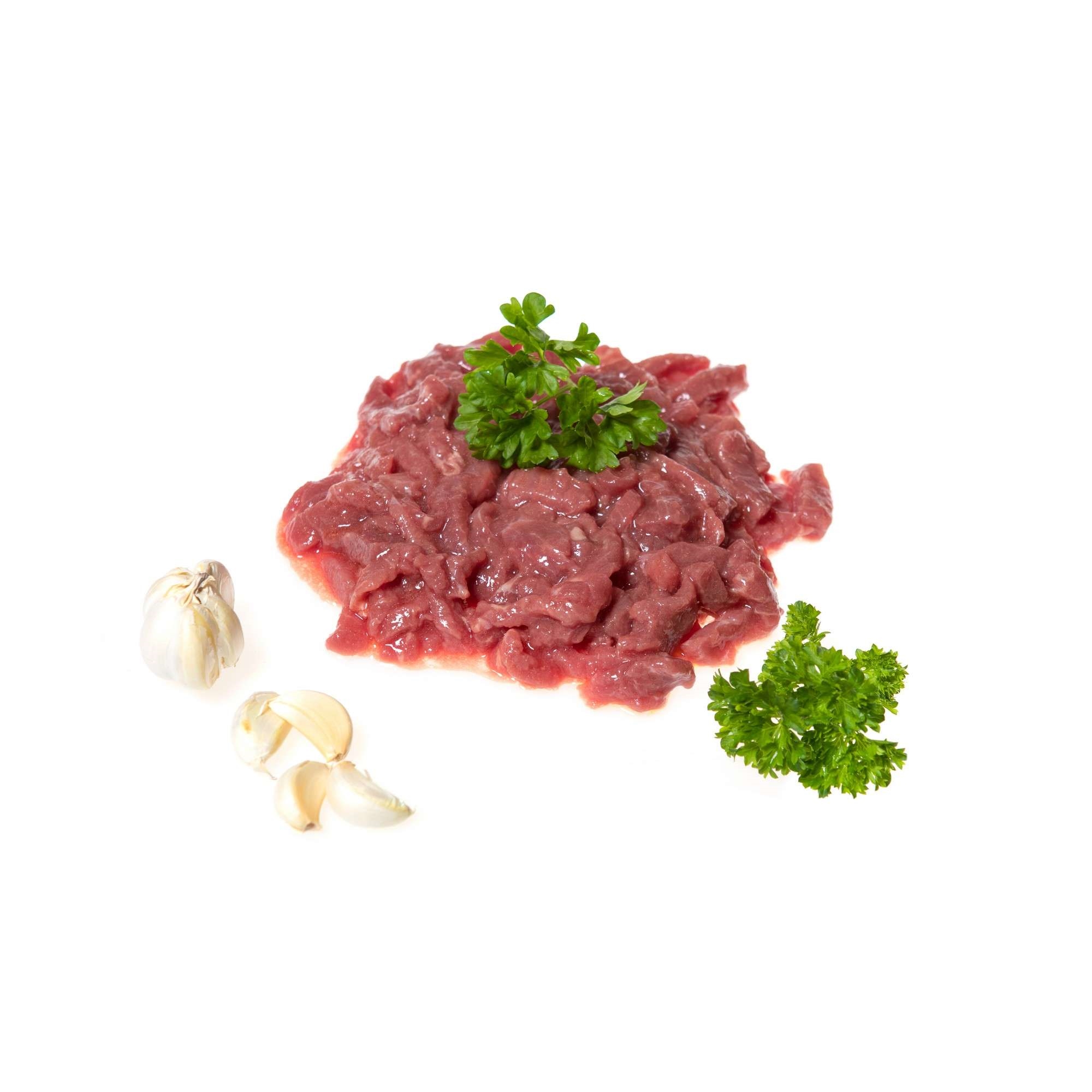 Biffstrimler naturell halal kg