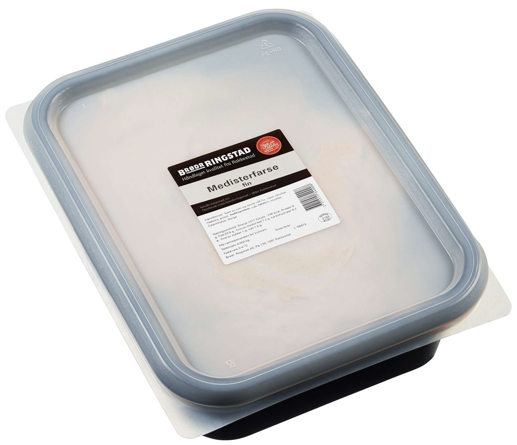 Medisterfarse fin fryst   ca 4kg  kg