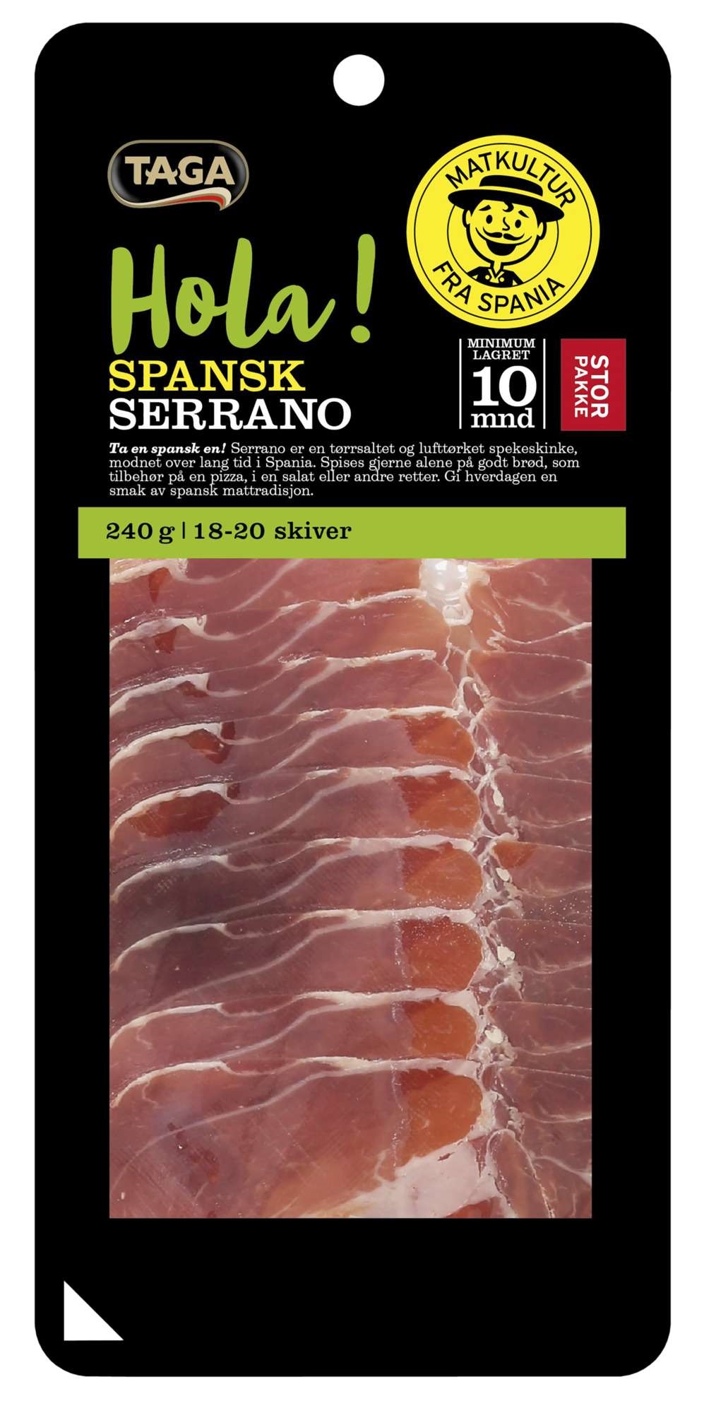 Serrano hola 240g