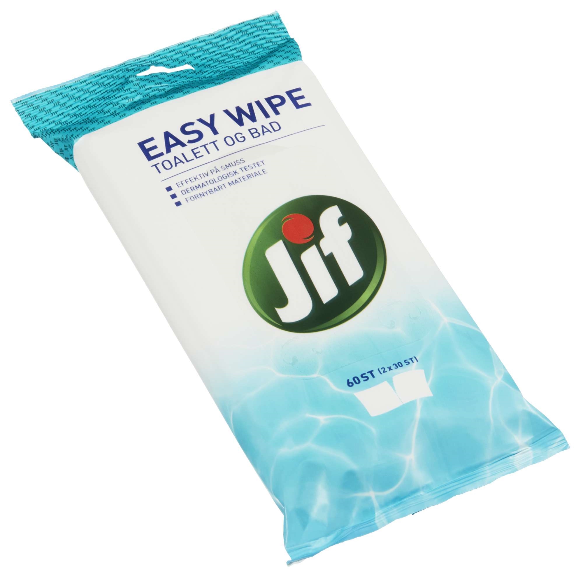 Jif easy wipe toalett og bad 60stk