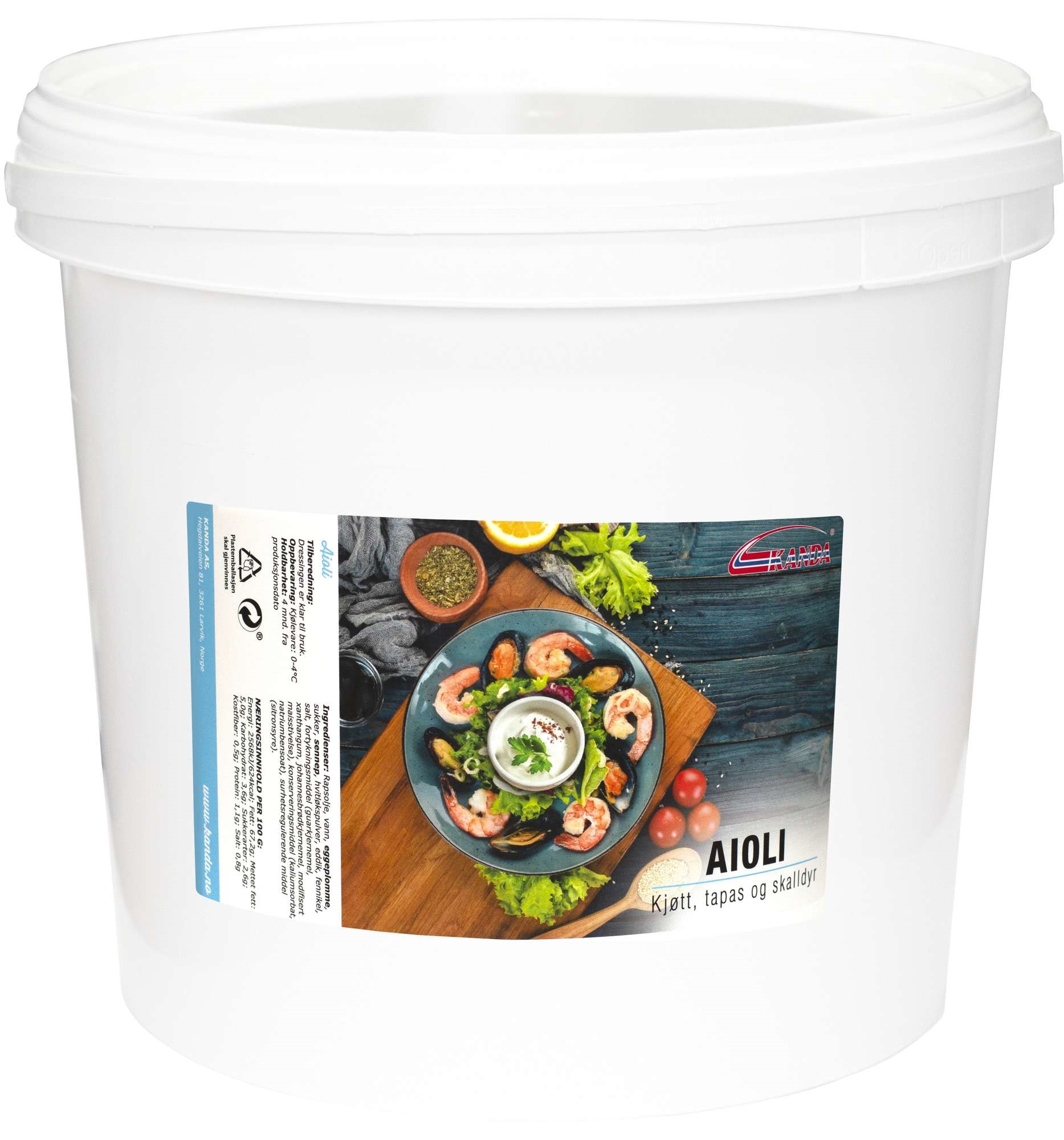 Aioli dressing spann  5kg