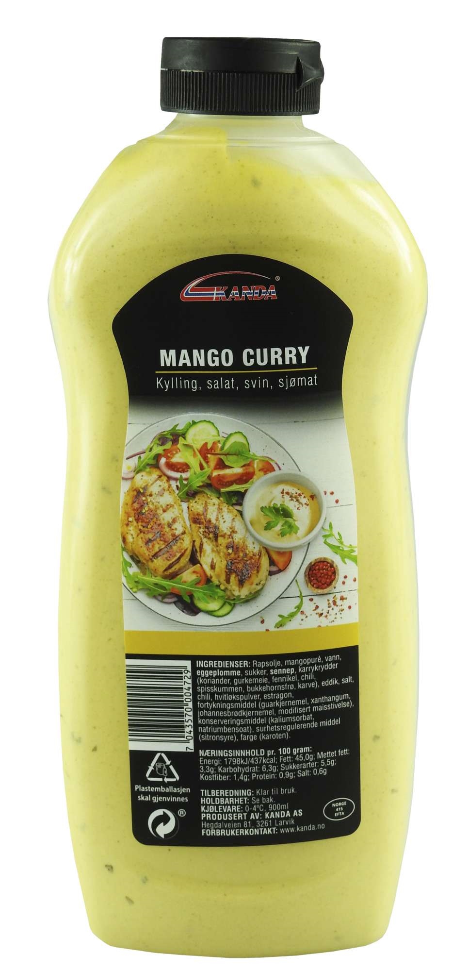 Mango curry dressing 900ml