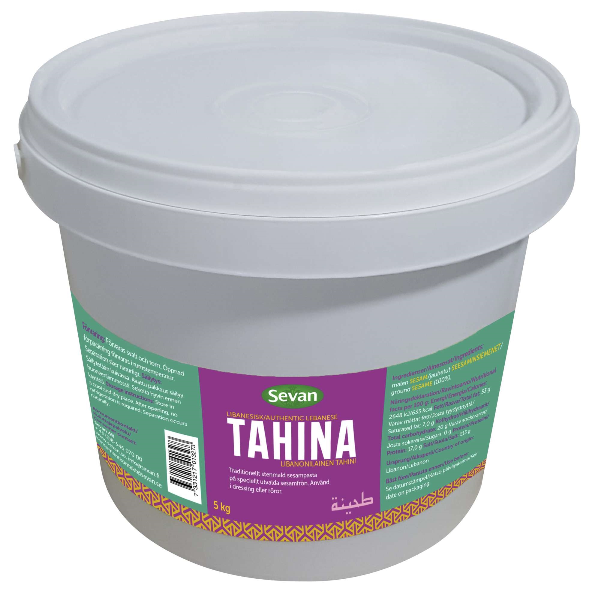 Tahina sesampaste  5kg