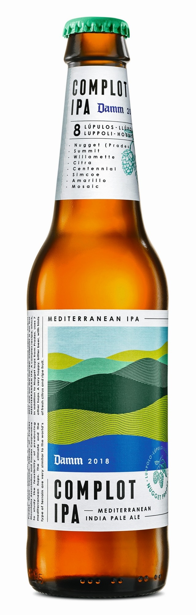 Estrella damm complot ipa   6,6%   24x33cl