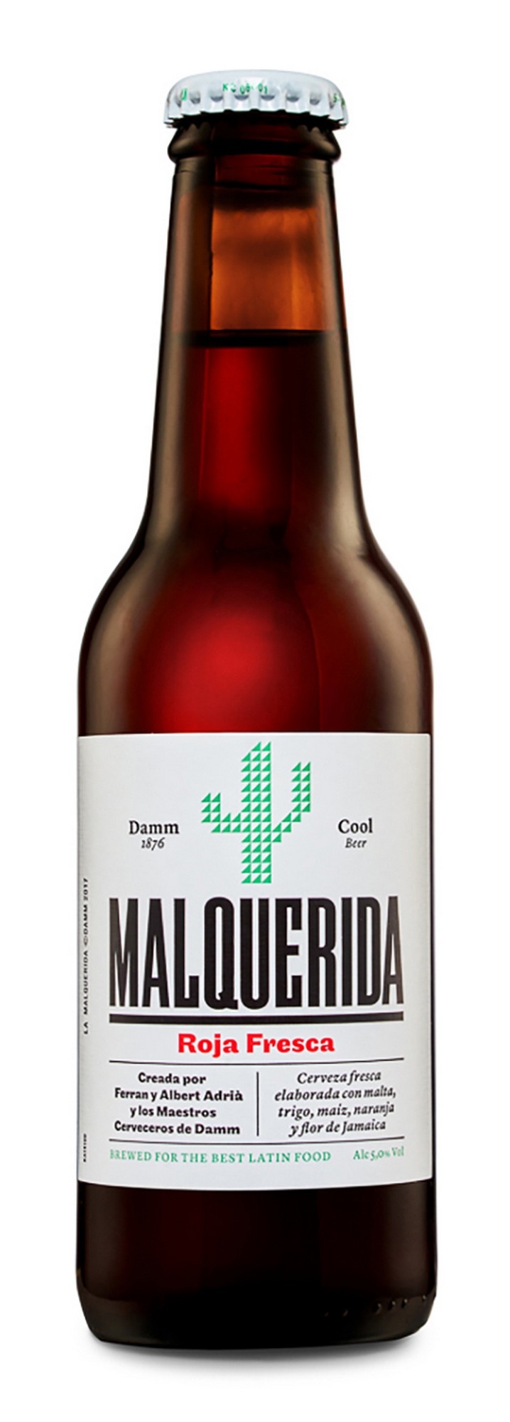 Damm malquerida øl 4pk 5% 24x33cl