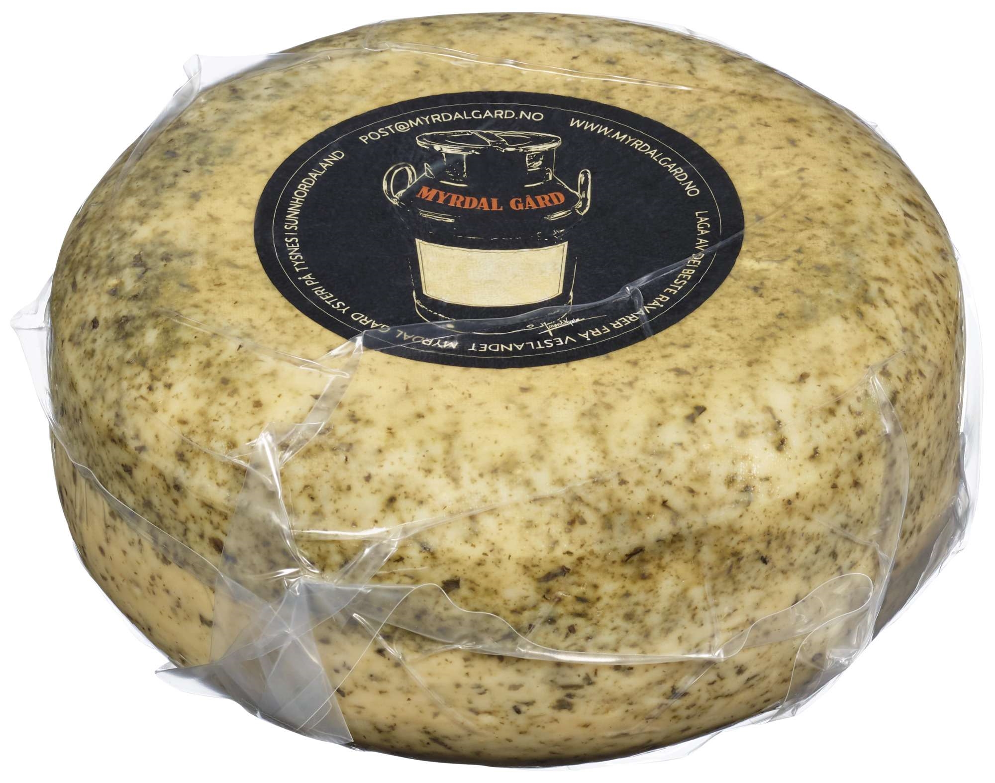 Kvit geitost m/ramsløk ca4,5kg kg