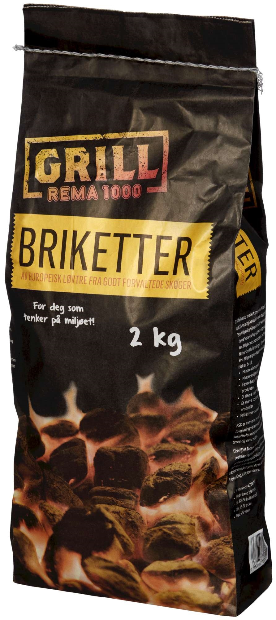 Grillbriketter 2kg