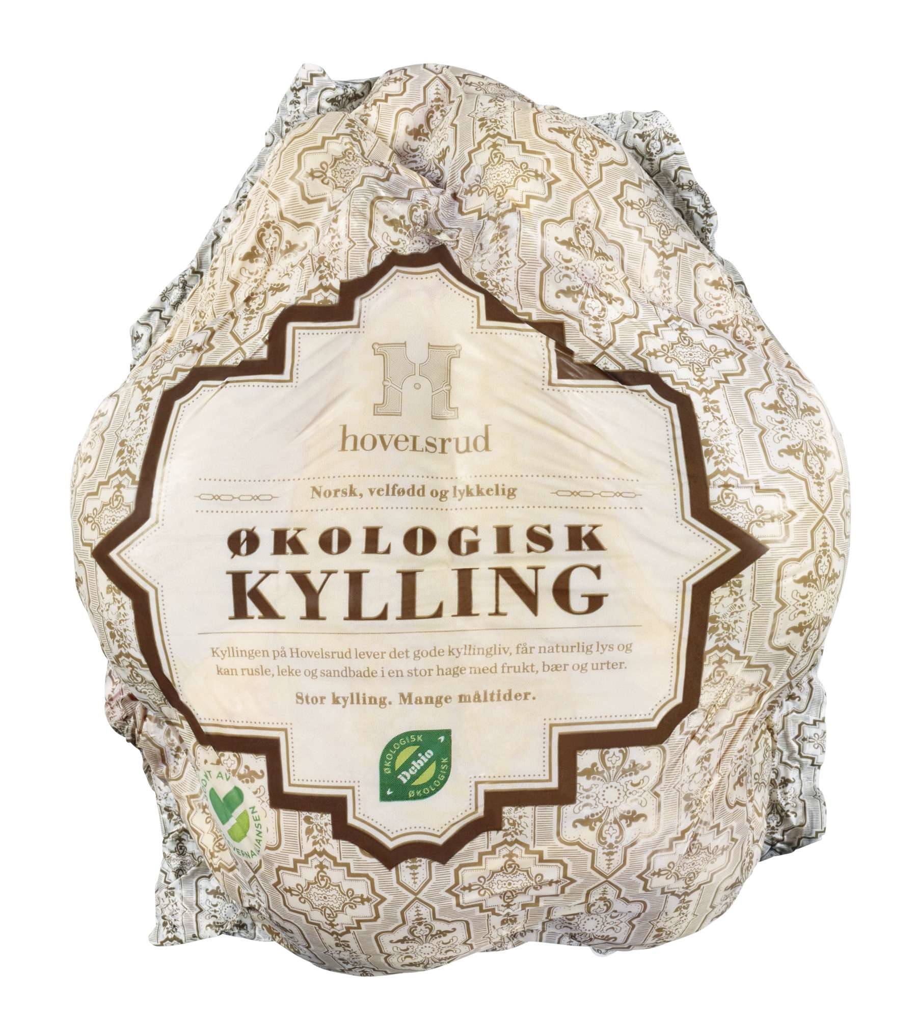 Hel kylling økol.  3xca2,2kg    kg
