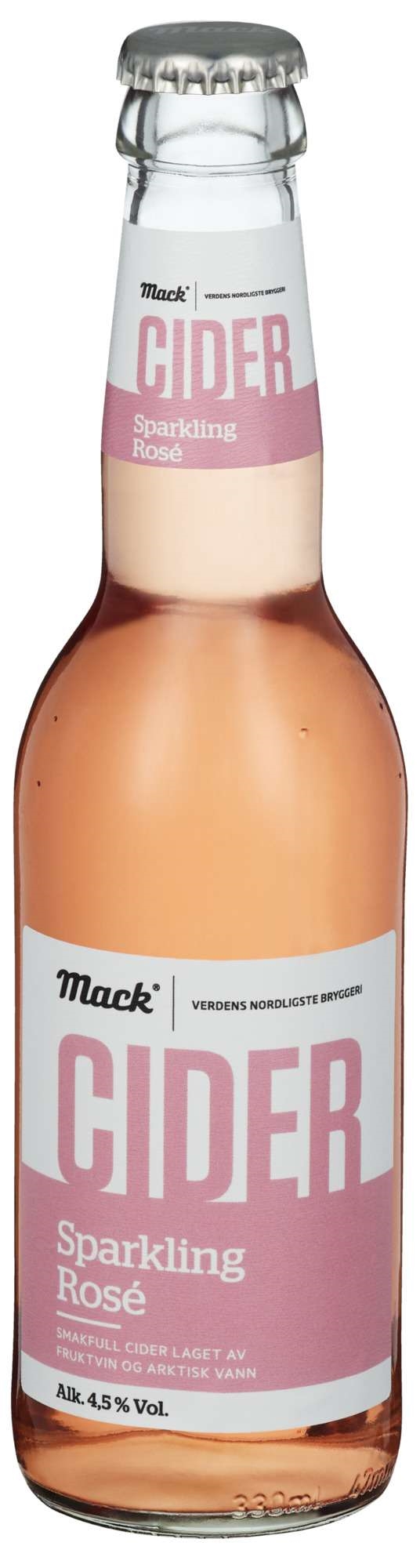 Mack cider sparkling rose fl 4,5% 24x33cl