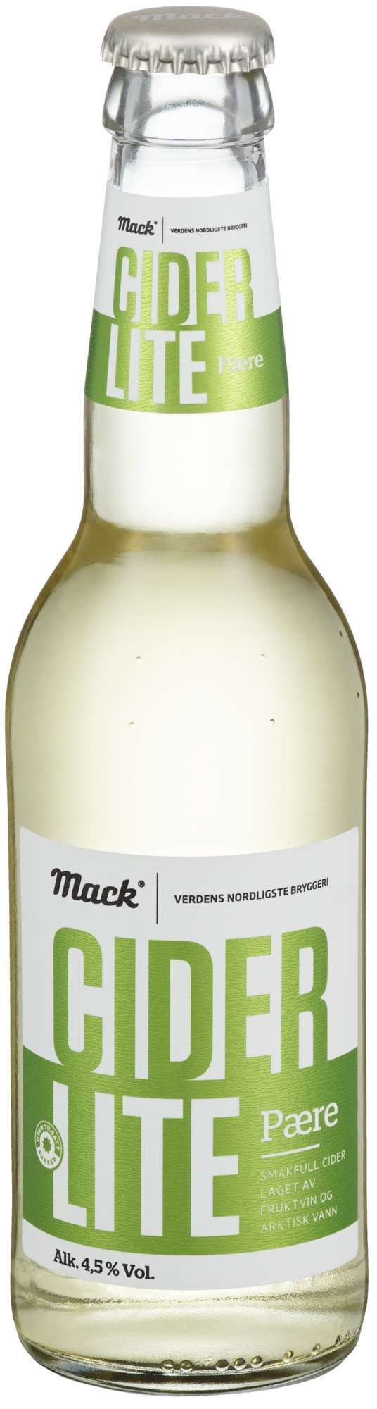 Mack cider pære lite fl 4,5% 24x33cl