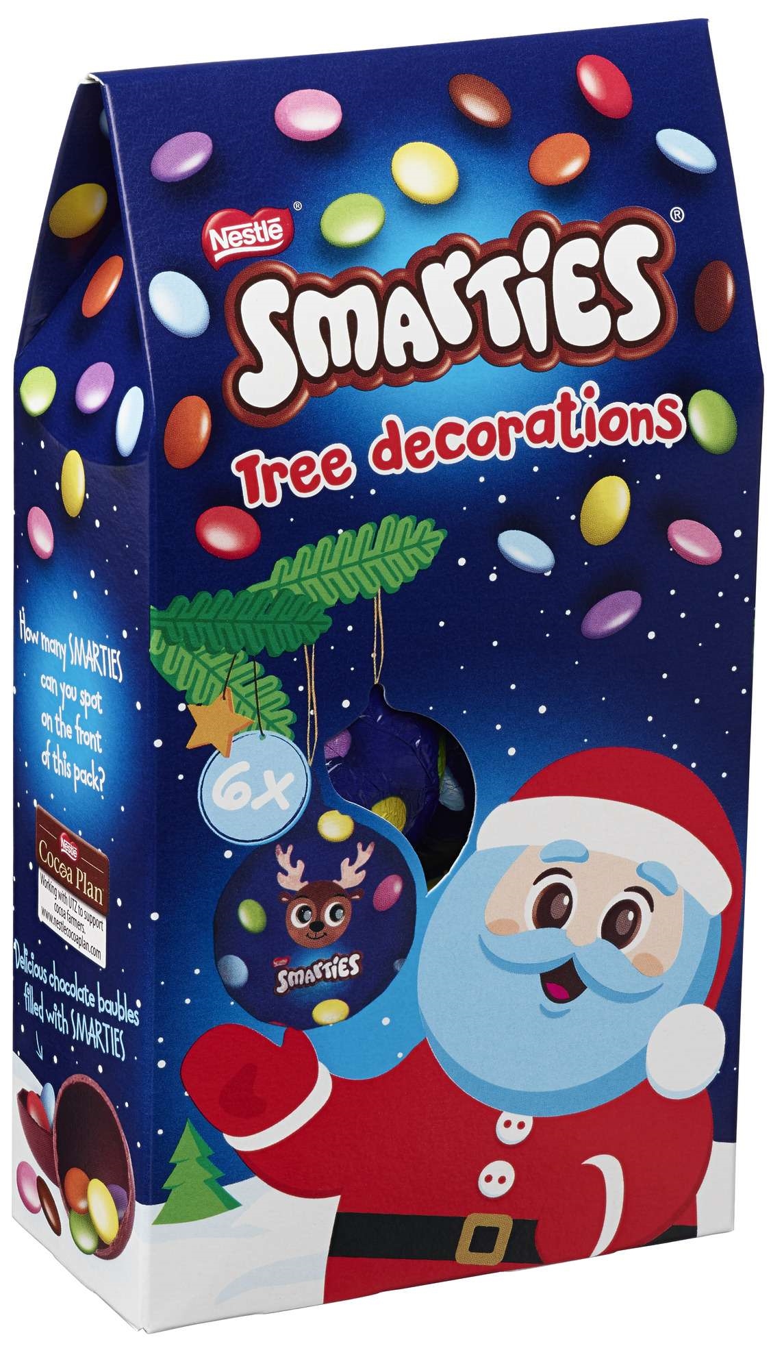 Smarties juletrekuler 111g