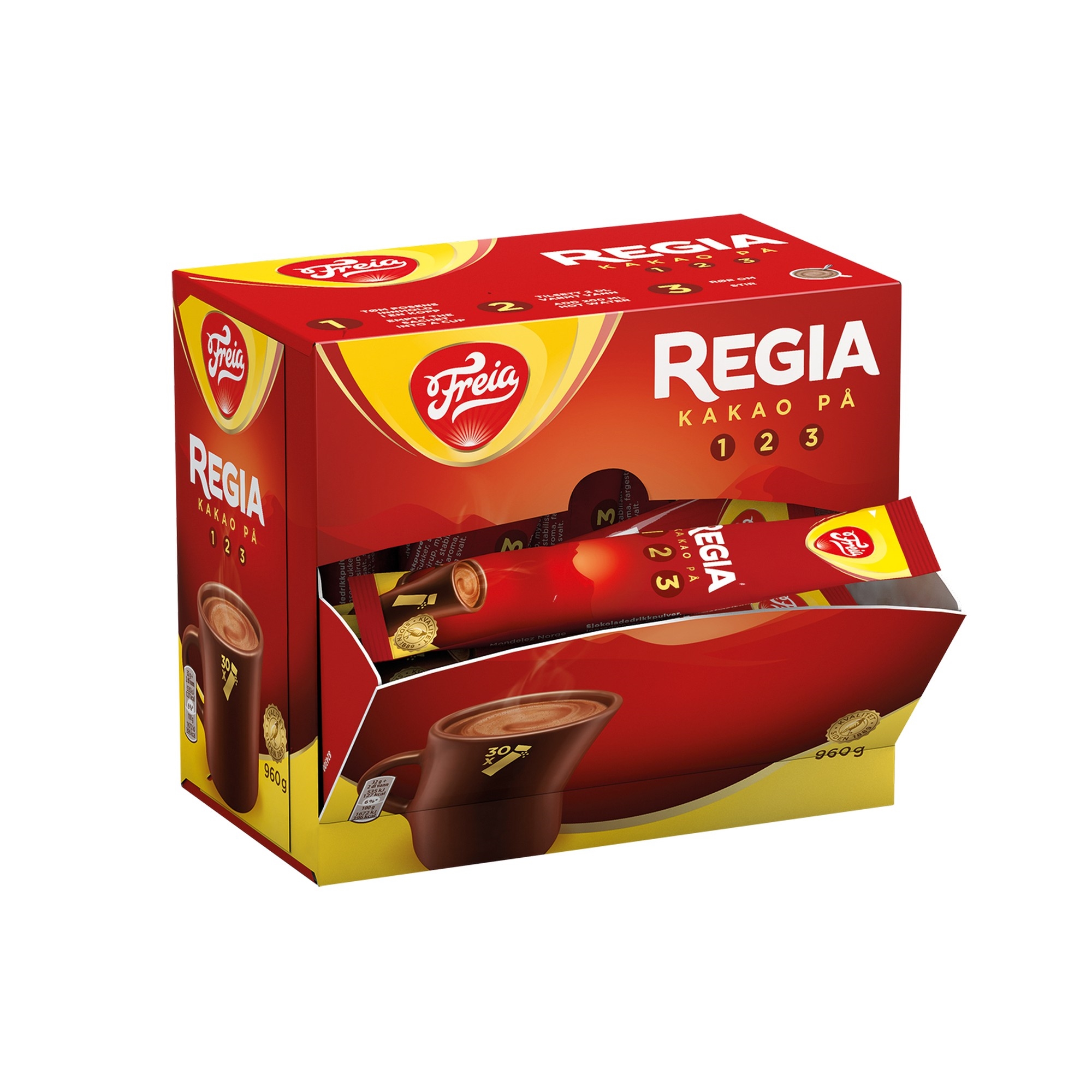 Regia sjokoladedrikk 30pk