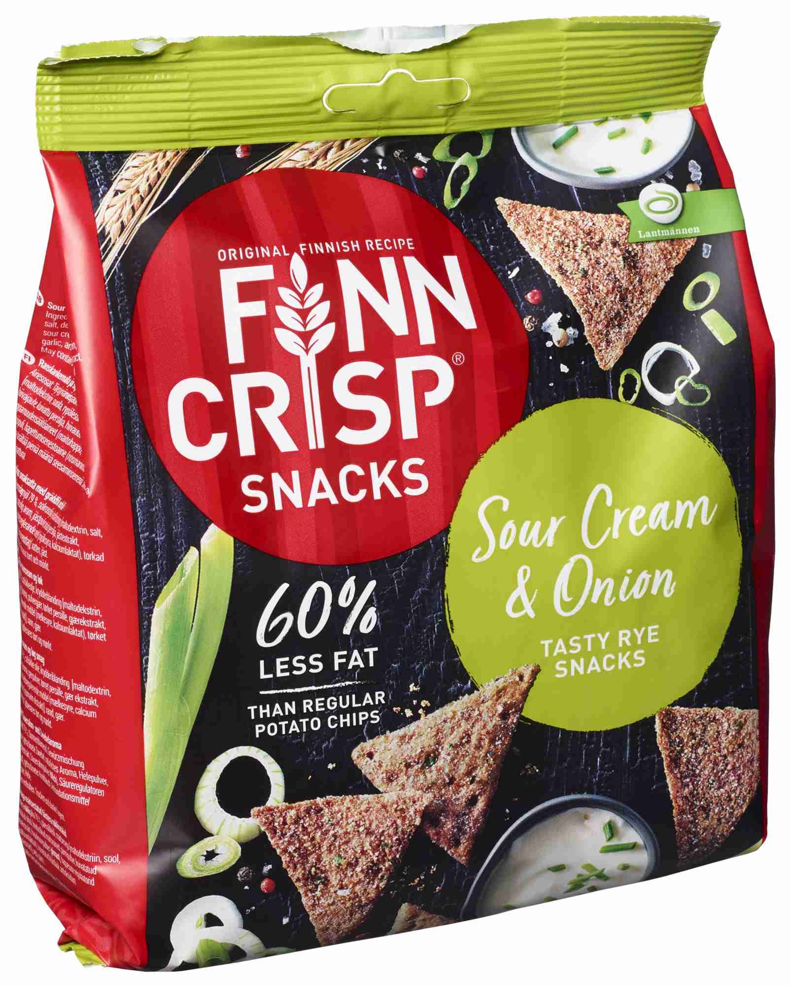 Rye snack sour cream & onion 150g
