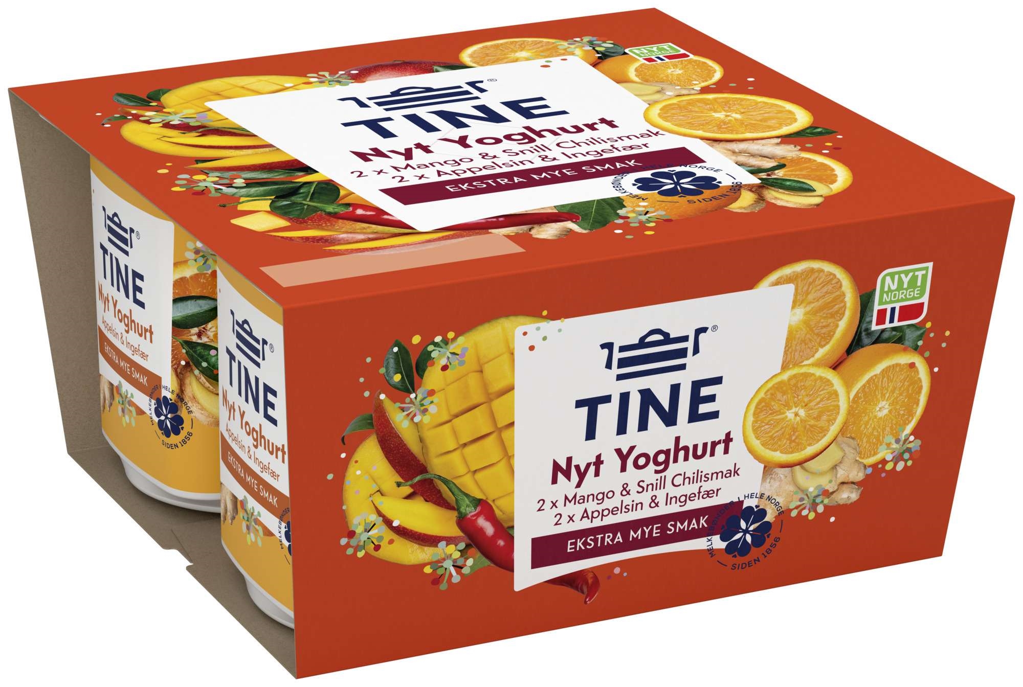 Yoghurt nyt man/chi/app/ing 4x125g