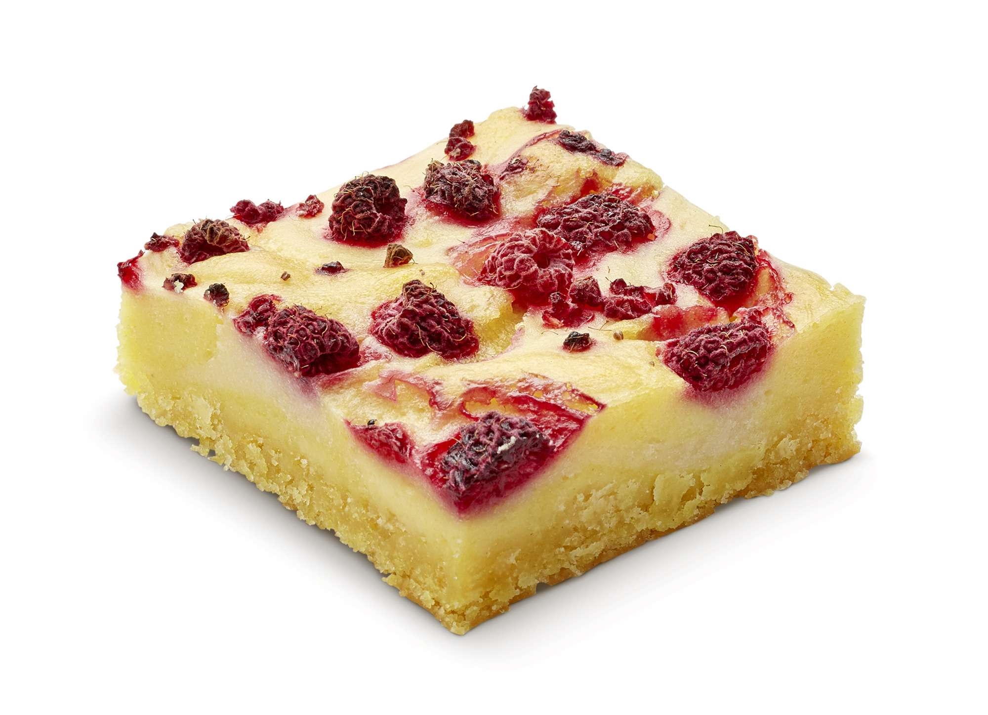 Vegansk hallon & vaniljekake 64x95g