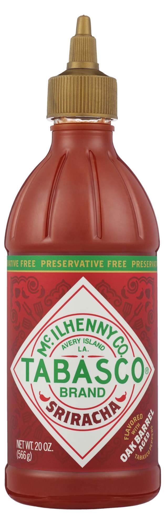 Tabasco sriracha sauce     566g