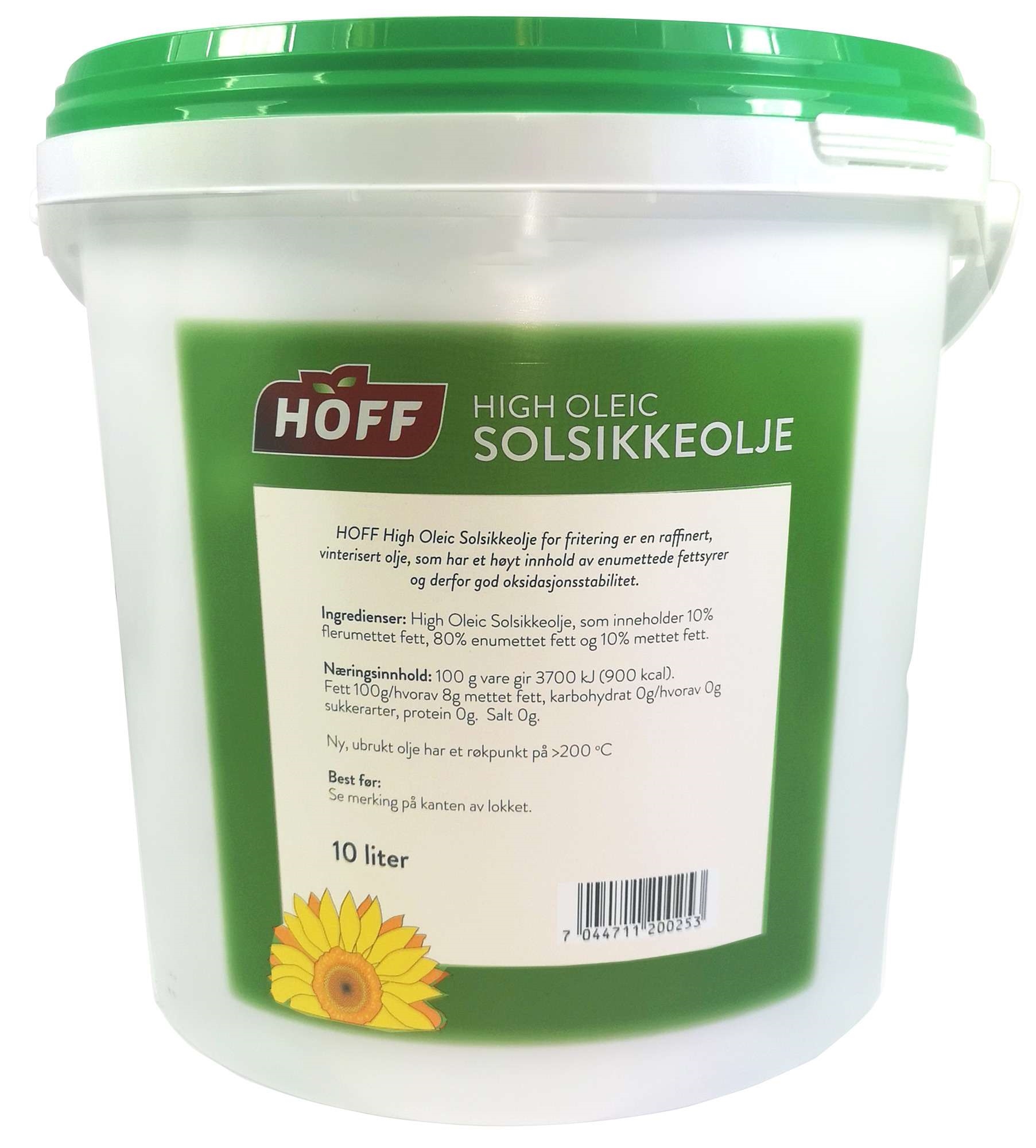 High oleic solsikkeolje for frityr 10l