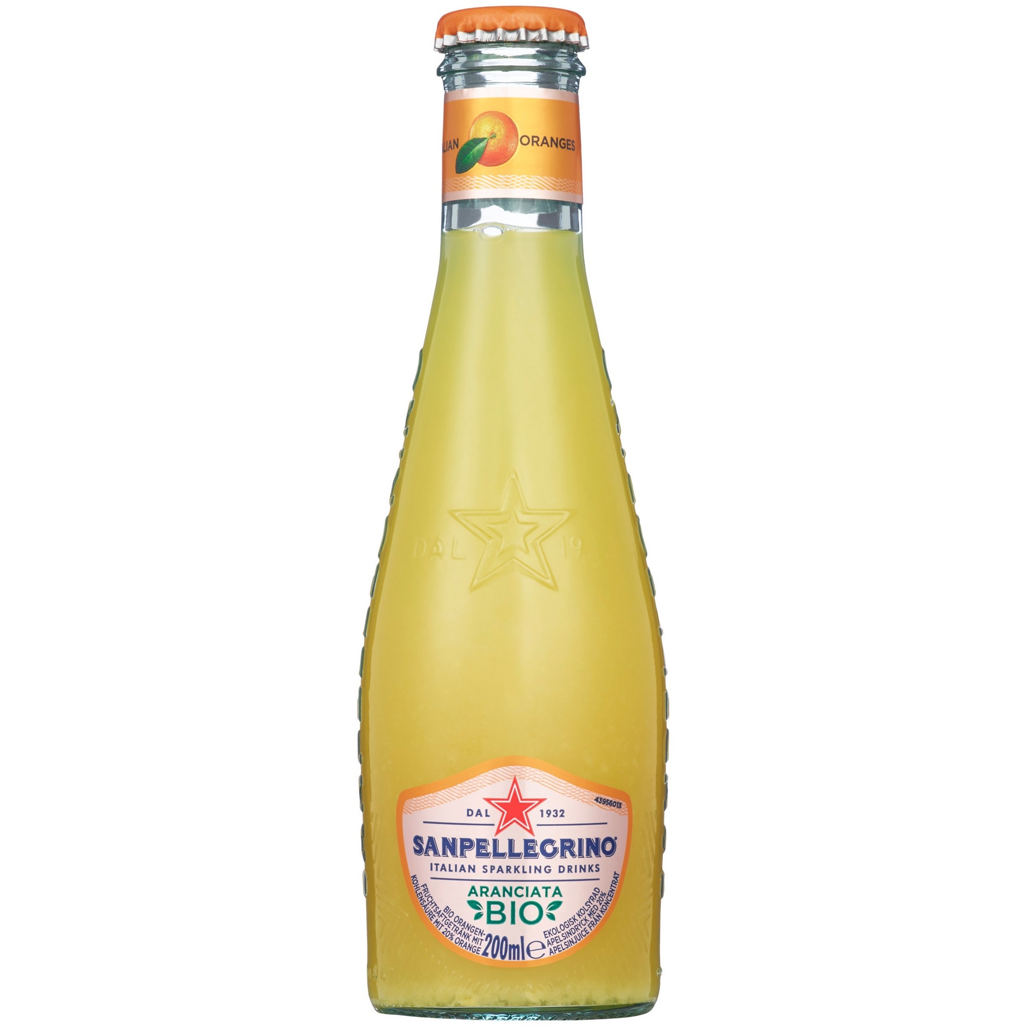 San pellegrino aranciata org 4pk fl   24x20cl