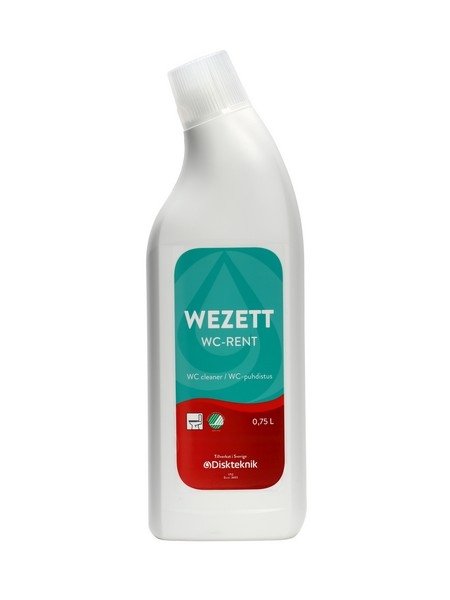 Wezett toalettrens 750ml