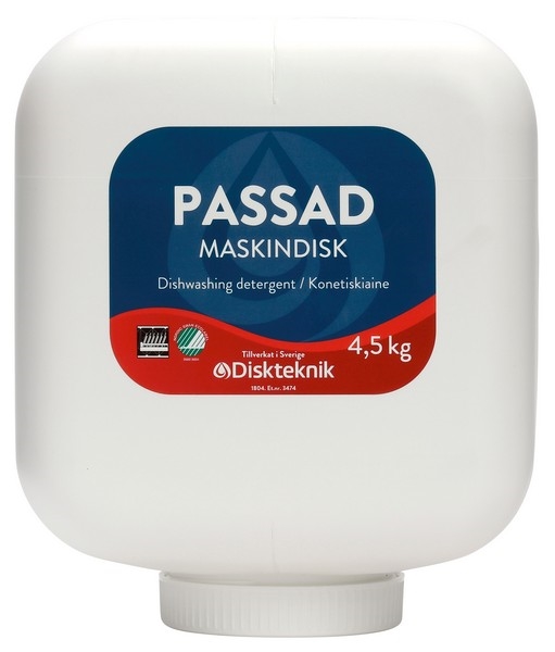 Passad maskinoppvaskmiddel 4,5kg