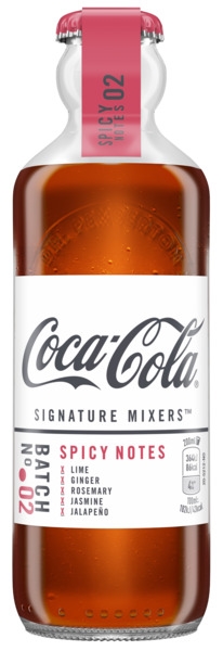Coca-cola signature mixers spicy glas bottle 12x200ml