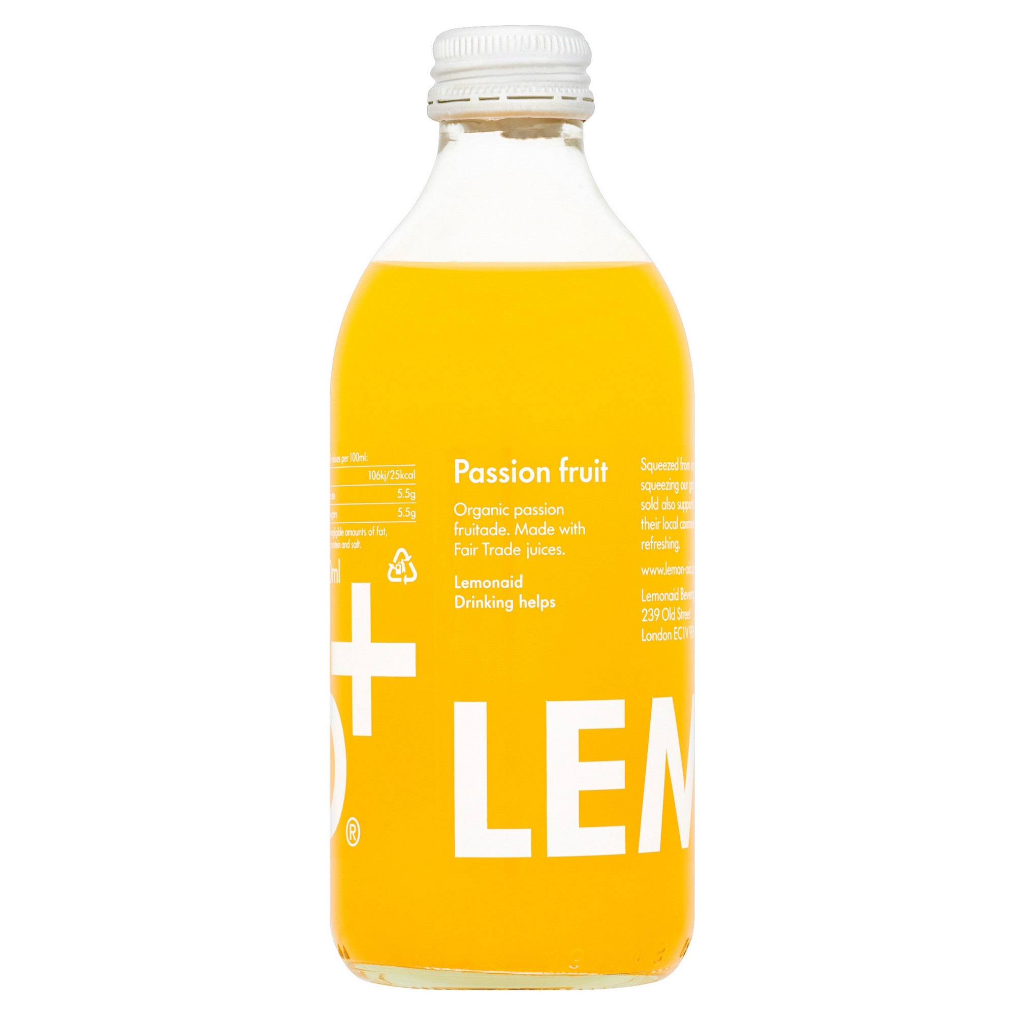 Lemonaid passion fruit 24x33cl